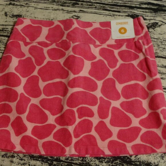 Gymboree Loveable Giraffe Size 6 Adjustable Waist Skort NWT - Picture 1 of 2